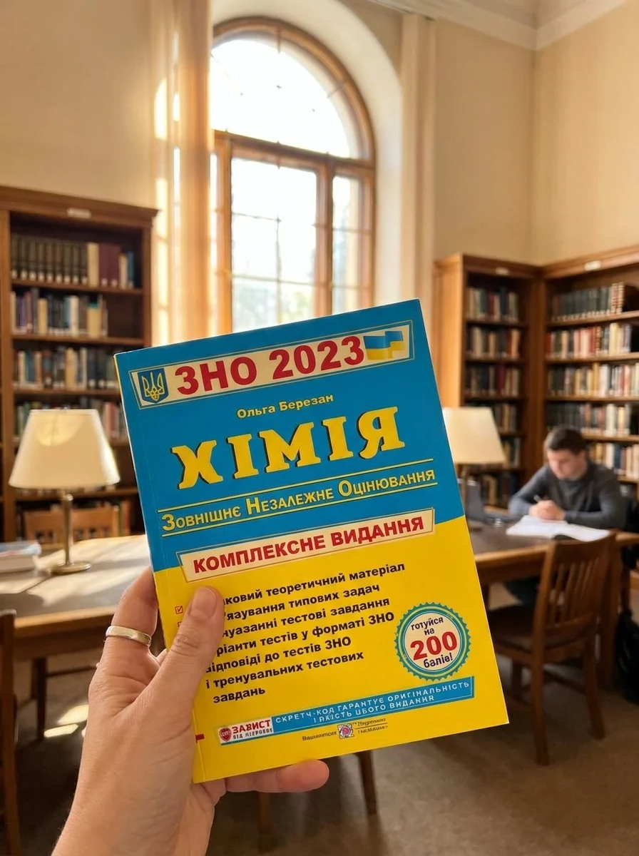 ЗНО 2023 Хімія. Комплексна підготовка до ЗНО 2023 — Березан Ольга, обкладинка