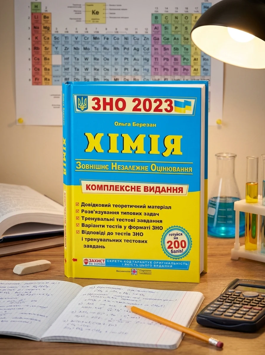 ЗНО 2023 Хімія. Комплексна підготовка до ЗНО 2023 — Березан Ольга, фото 2