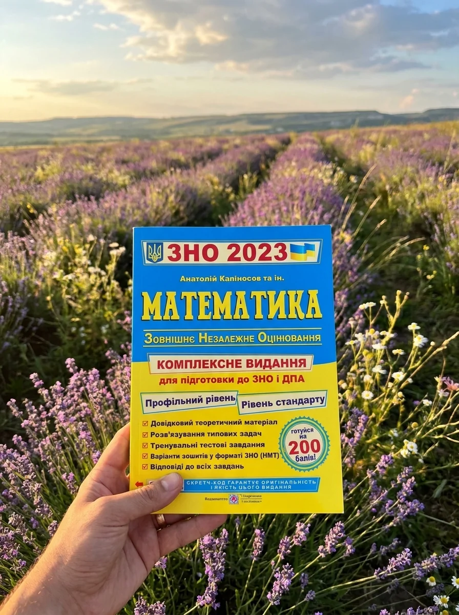 ЗНО 2023 Математика. Комплексна підготовка до ЗНО і ДПА 2023 — Капіносов Анатолій, обкладинка