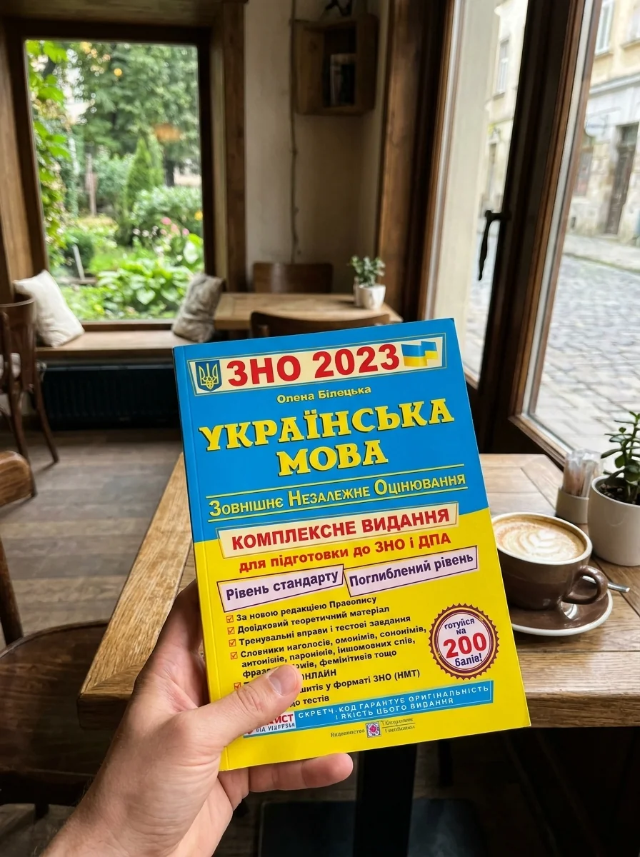 ЗНО 2023 Українська мова. Комплексна підготовка до ЗНО та ДПА 2023 — Білецька Олена, обкладинка