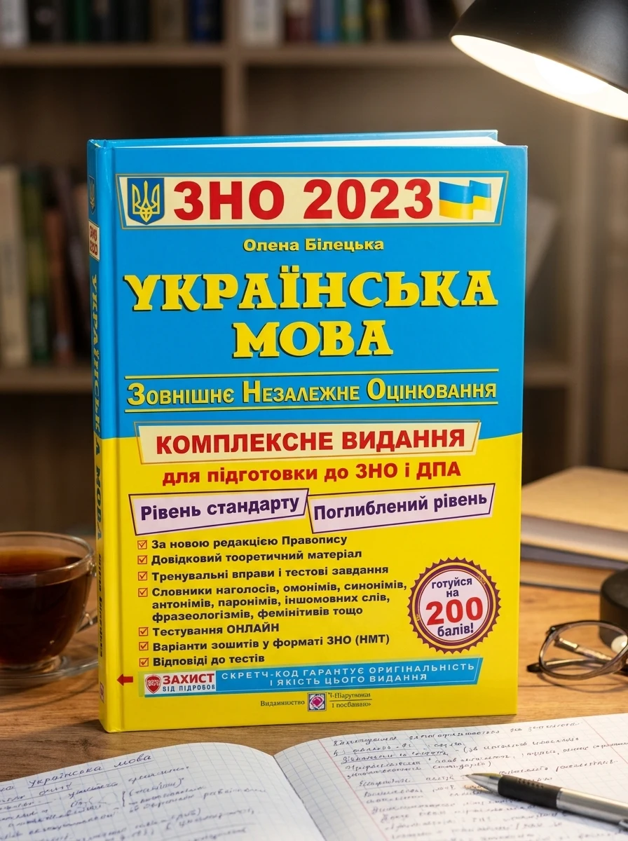 ЗНО 2023 Українська мова. Комплексна підготовка до ЗНО та ДПА 2023 — Навчальна література
