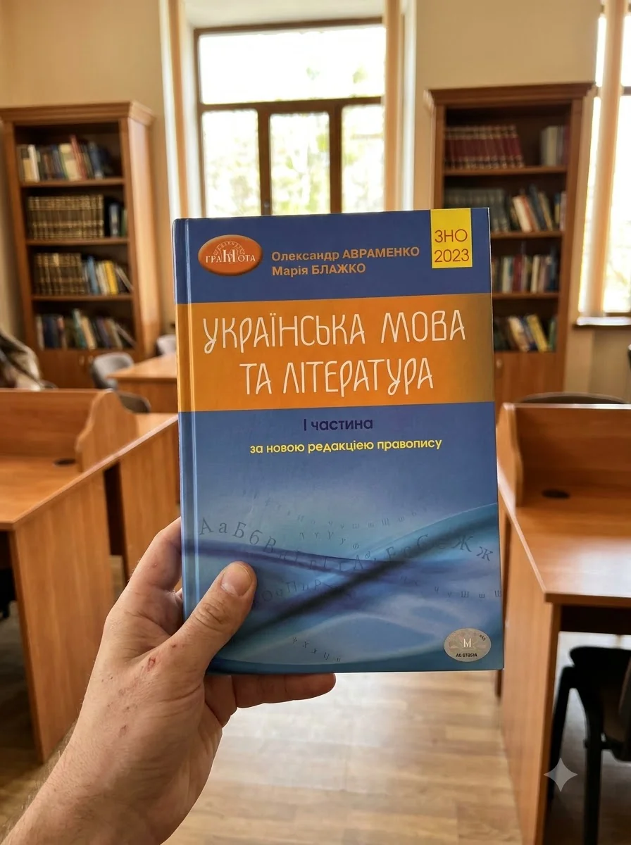 ЗНО 2023 Українська мова та література. І частина.  Довідник. Завдання в тестовій формі (Авраменко О.) — Навчальна література
