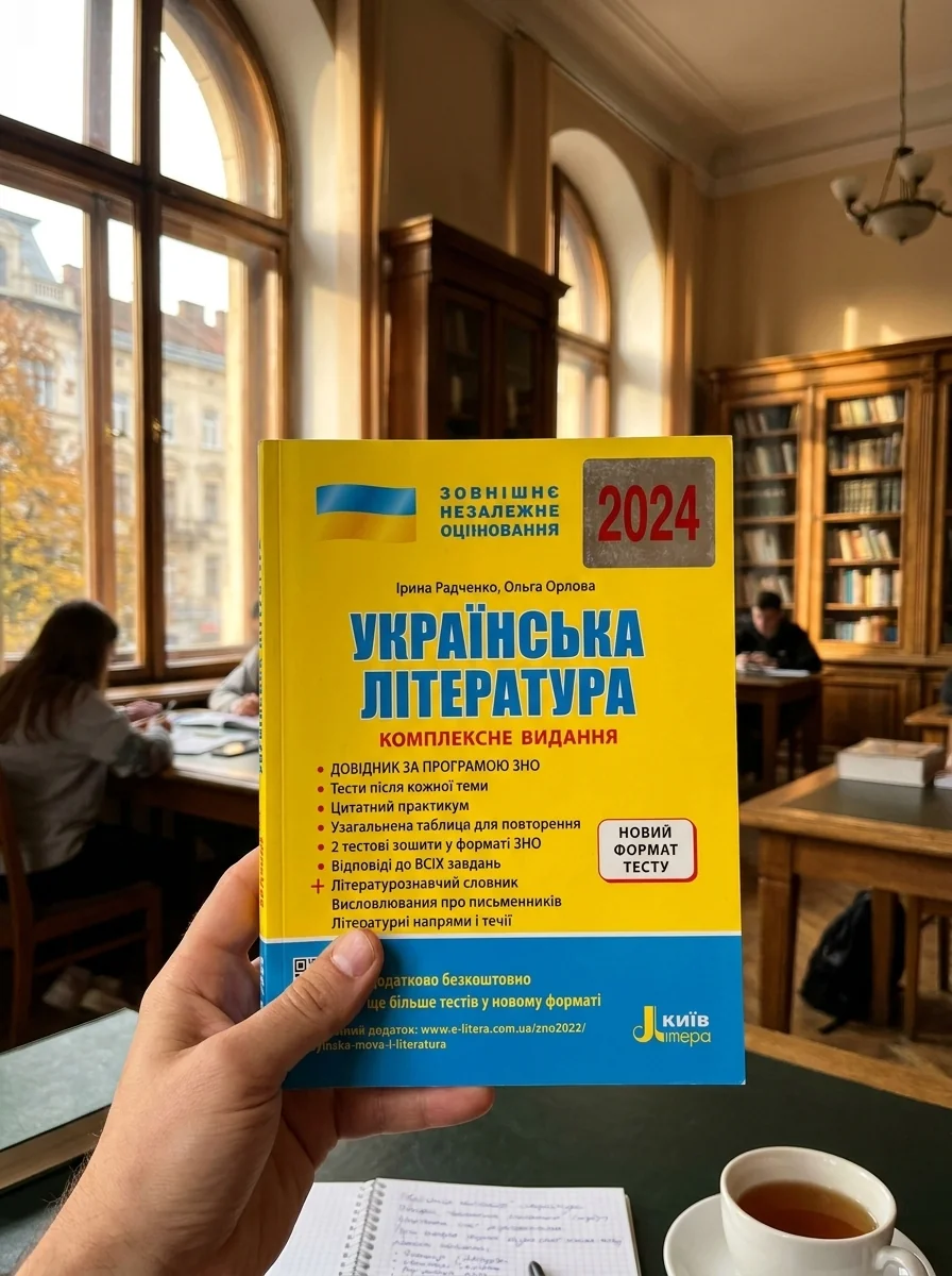 ЗНО 2024. Українська література. Комплексне видання + Узагальнена таблиця для повторення — Навчальна література