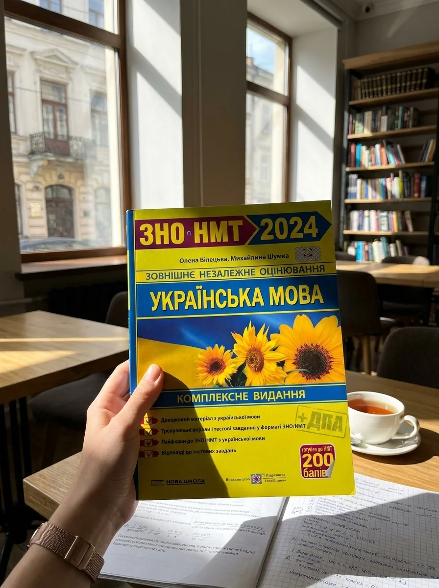 ЗНО 2024. Українська мова. Комплексне видання (нова школа) — Білецька Олена, обкладинка