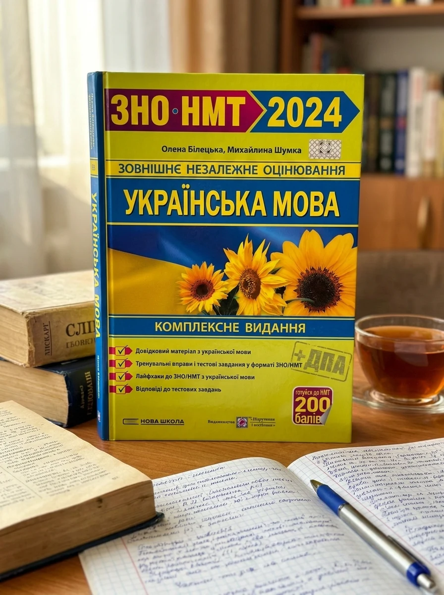 ЗНО 2024. Українська мова. Комплексне видання (нова школа) — Навчальна література