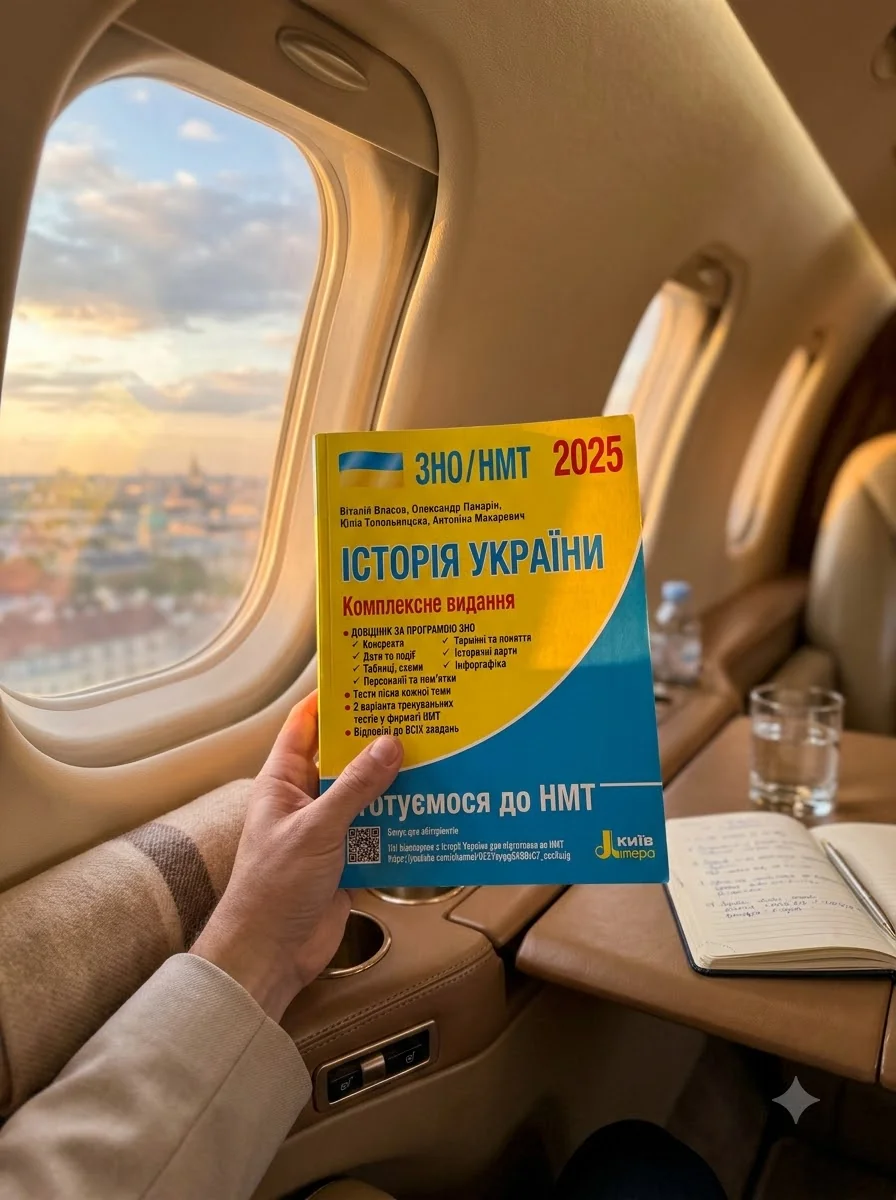 ЗНО 2025. Комплексне видання. Історія України — Віталій Власов, обкладинка