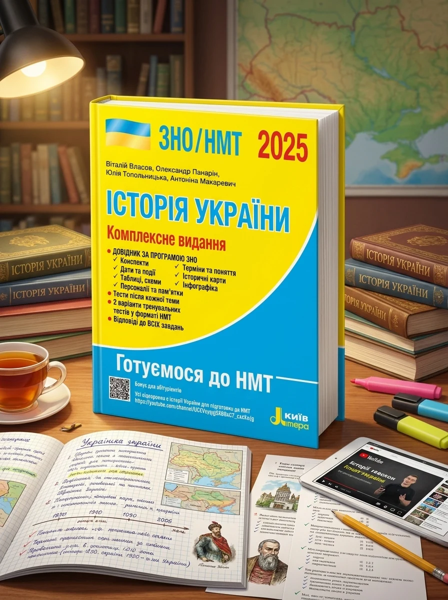 ЗНО 2025. Комплексне видання. Історія України — Історія та публіцистика