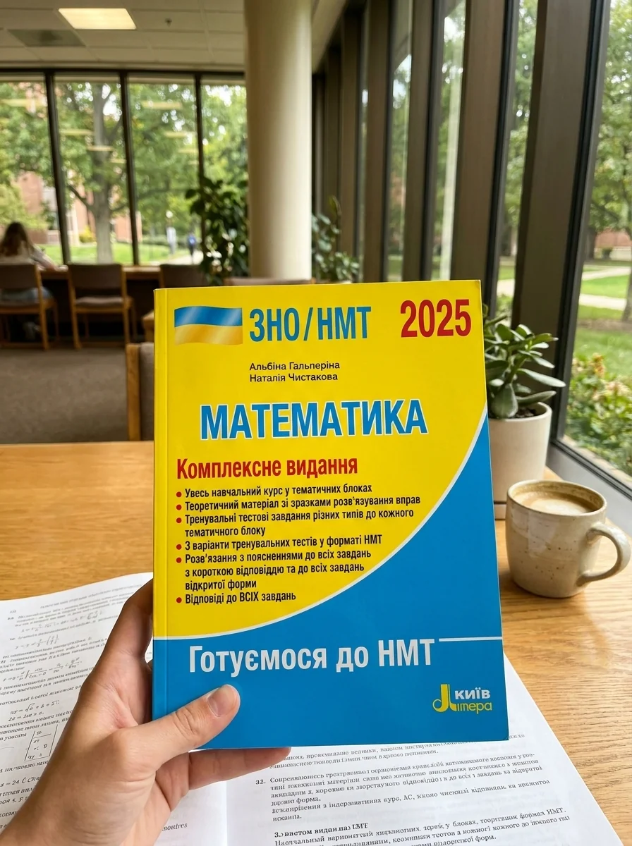 ЗНО 2025. Комплексне видання. Математика — Вивчення мов