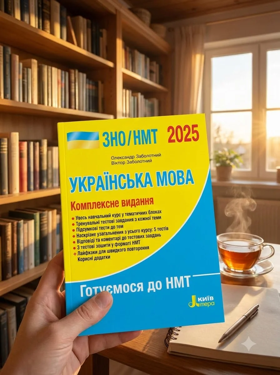 ЗНО 2025. Комплексне видання. Українська мова — Вивчення мов