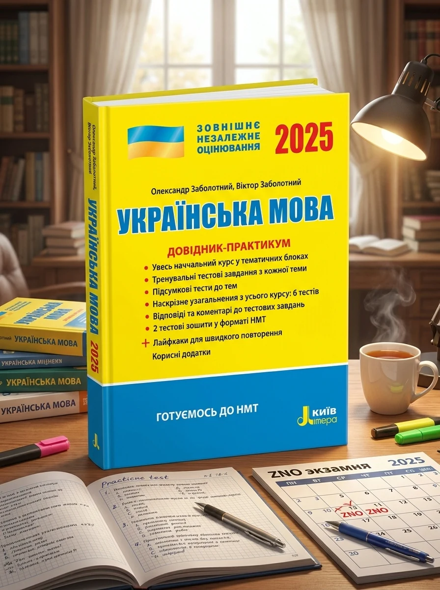 ЗНО 2025. Українська мова. Довідник-практикум