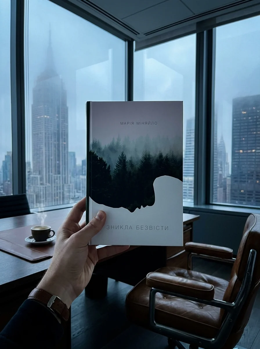 Зникла безвісти — Міняйло Марія, обкладинка