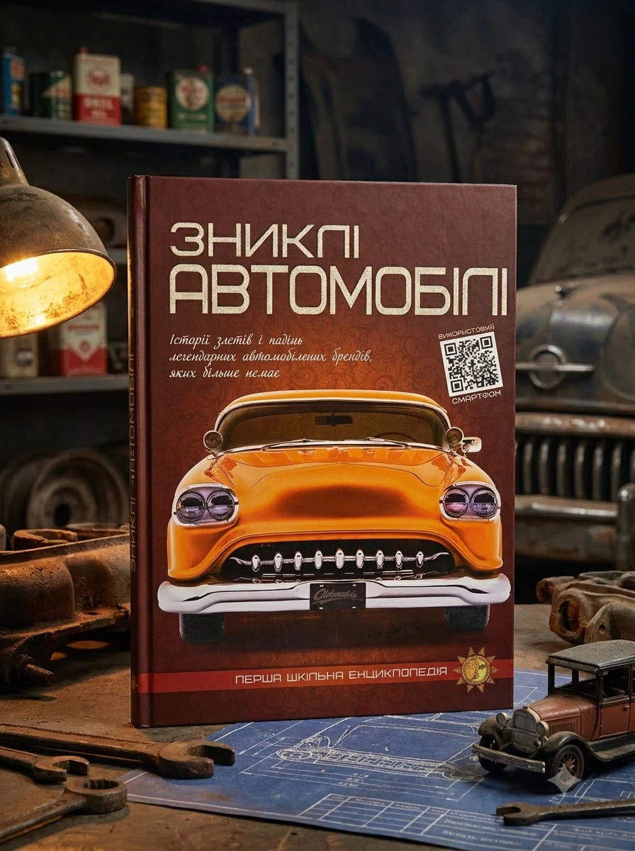 Зниклі автомобілі. Перша шкільна енциклопедія