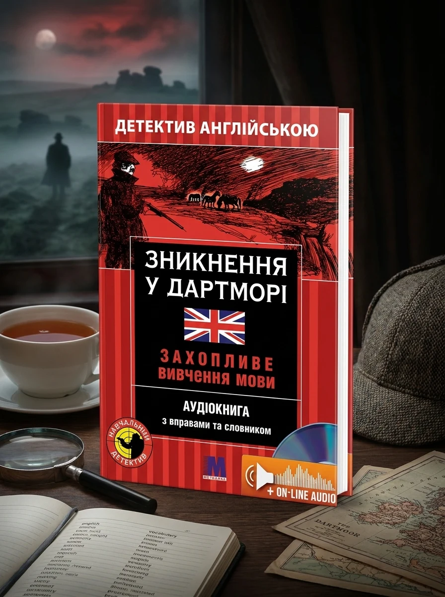 Зникнення у Дартморі. Навчальний детектив англійською мовою — Вивчення мов