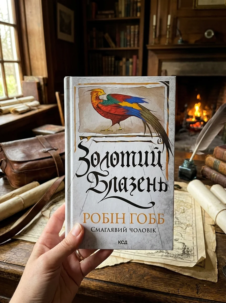 Золотий Блазень. Книга 2 — Робін Гобб, обкладинка