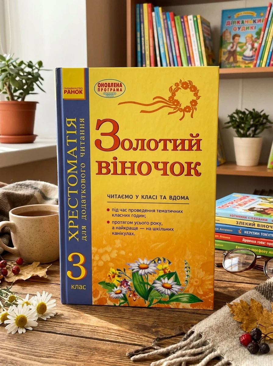 Золотий віночок. Хрестоматія для додаткового читання. 3 клас — Дитяча література