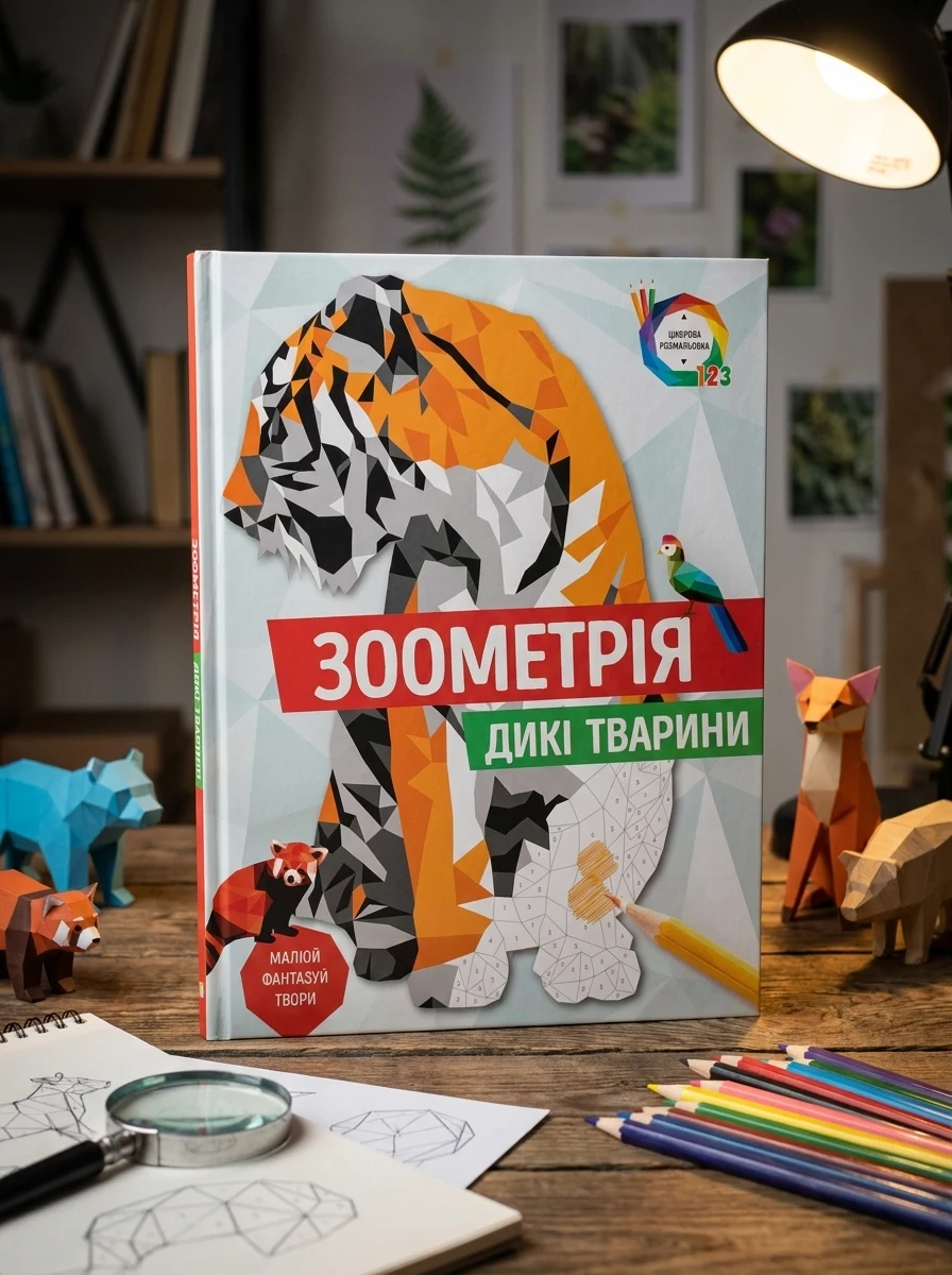 Зоометрія. Дикі тварини — Комікси та манґи
