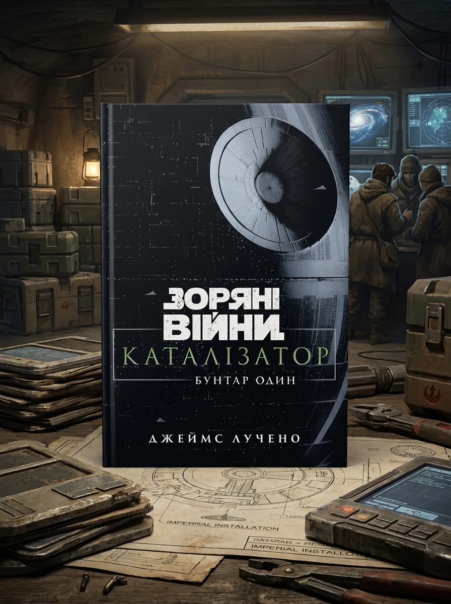 Зоряні війни. Каталізатор. Бунтар один — Джеймс Лучено, обкладинка