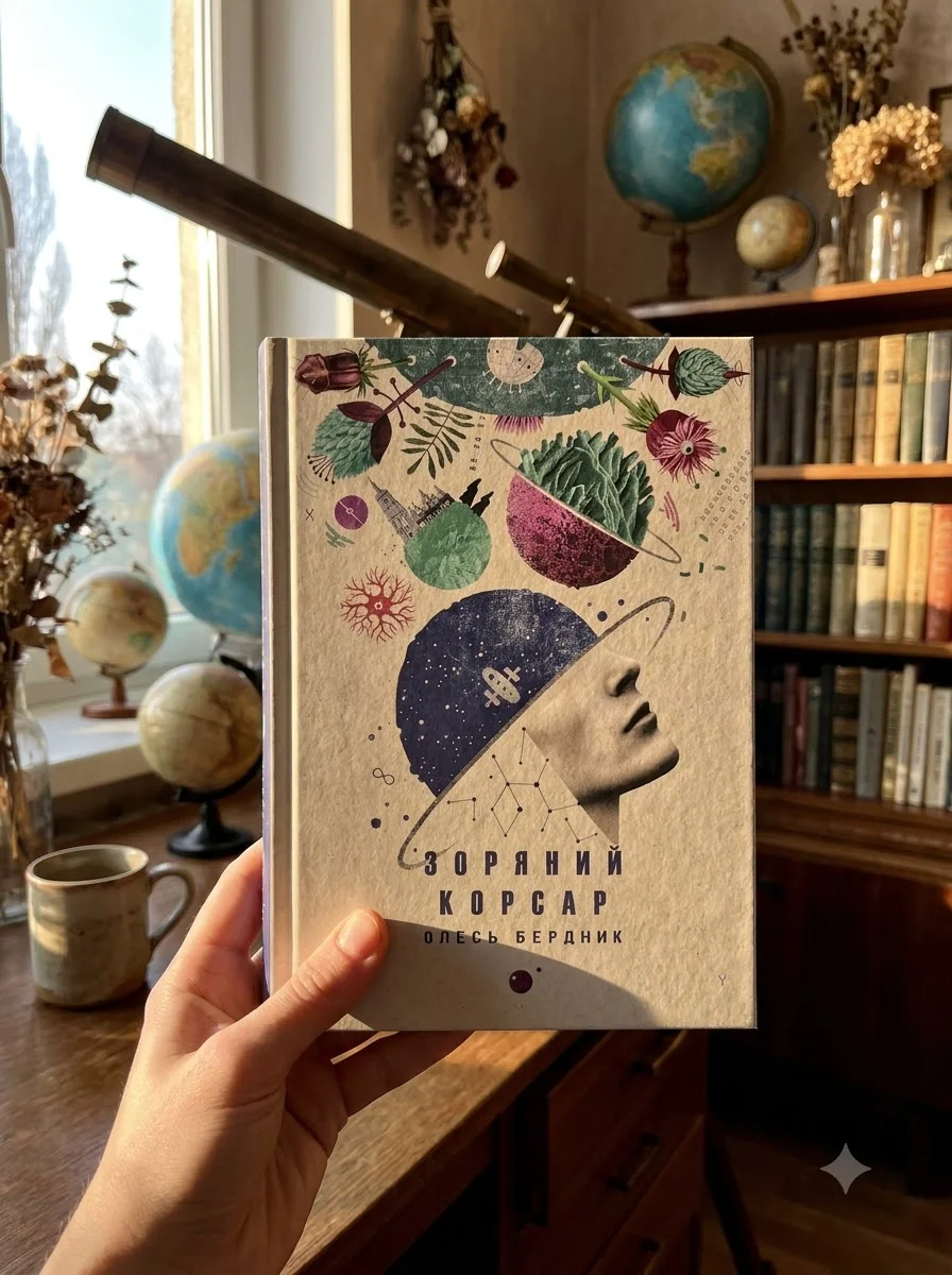 Зоряний корсар — Бердник О., обкладинка