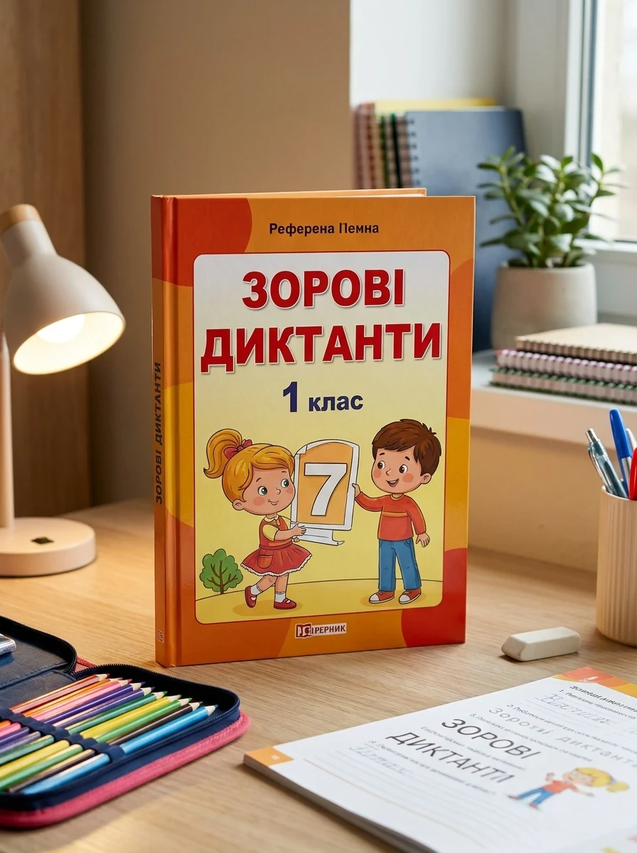 Зорові диктанти з української мови. 1 клас