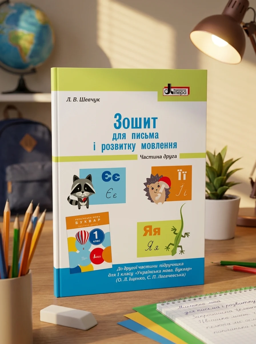 Зошит для письма і розвитку мовлення. 1 клас. Частина 2 — Вивчення мов