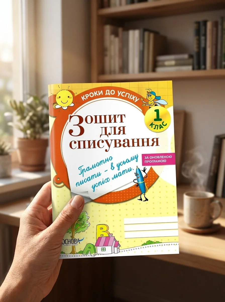 Зошит для списування. 1 клас — Підготовка до школи