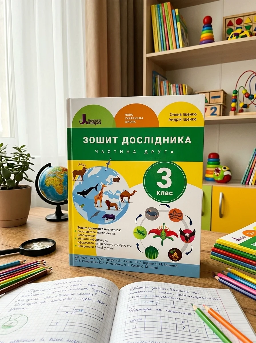 Зошит дослідника. 3 клас. Частина 2. До підручника Іщенко О. Л. та ін. — Вивчення мов