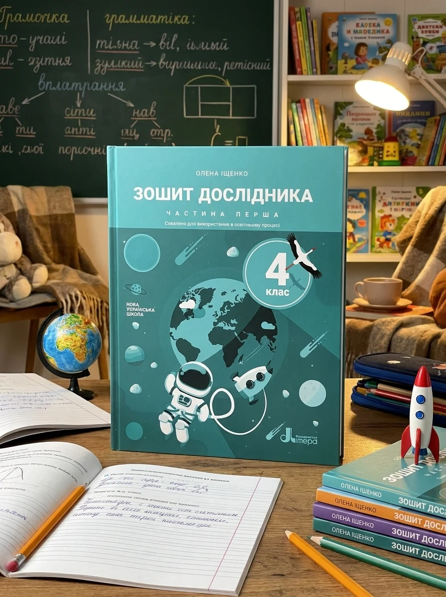 Зошит дослідника. 4 клас. Частина 1 до підручника Іщенко О. Л. — Вивчення мов