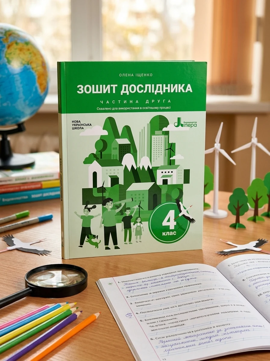 Зошит дослідника 4 клас. До підручника Іщенко О. Л. та ін. У 2-х частинах. Частина 2 — Вивчення мов