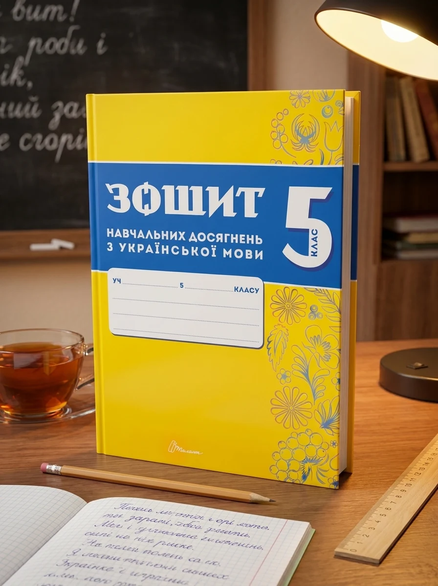 Зошит навчальних досягнень з української мови. 5 клас