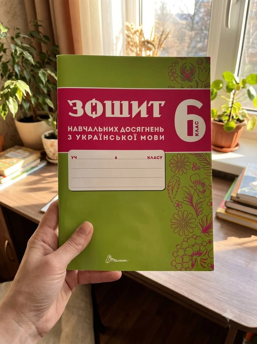 Зошит навчальних досягнень з української мови. 6 клас — фото 2