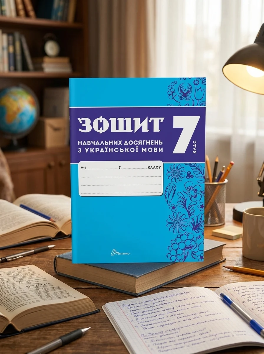 Зошит навчальних досягнень з української мови. 7 клас