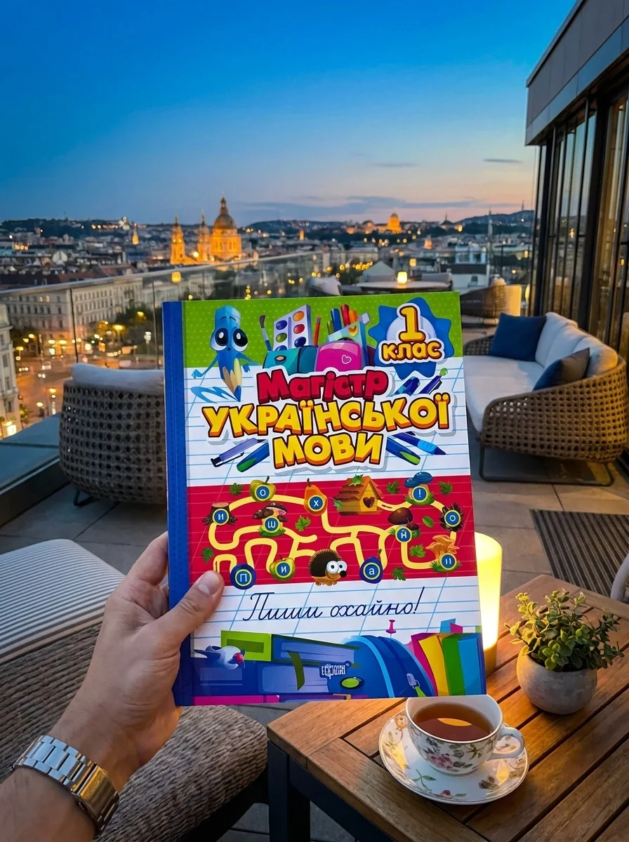 Зошит-практикум. Магістр української мови. 1 клас — Ірина Твердохвалова, обкладинка