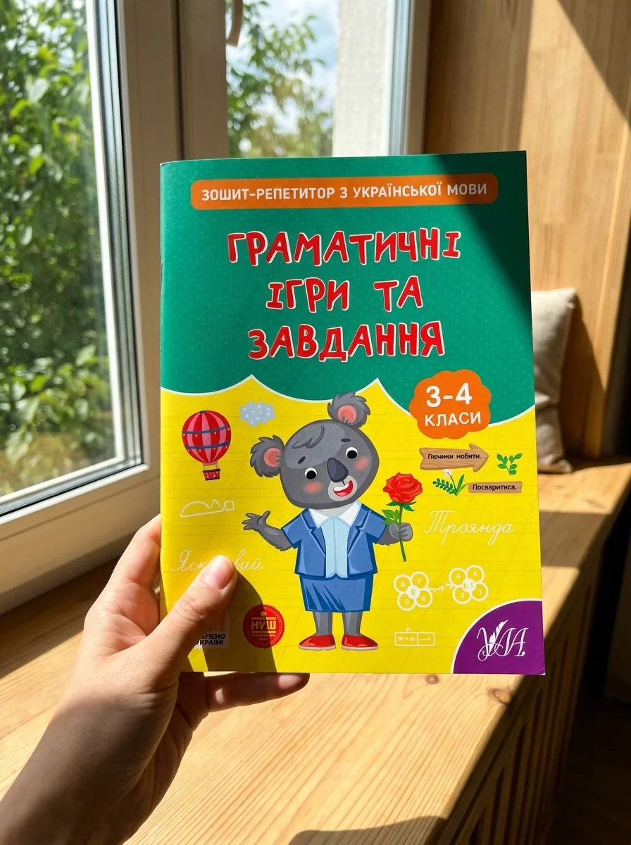Зошит-репетитор з української мови. 3-4 класи. Граматичні ігри та завдання — фото 2