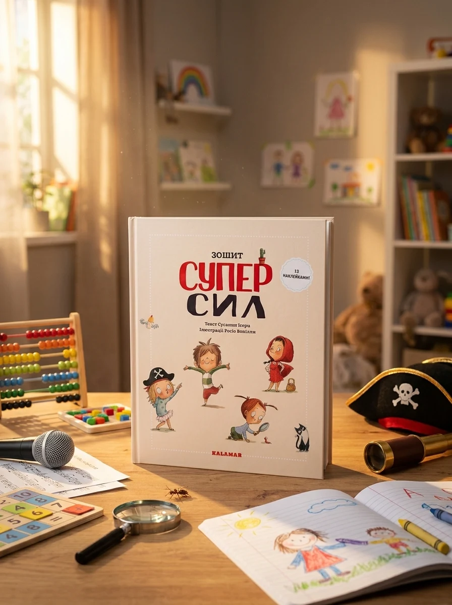 Зошит Суперсил — Дитячі книги