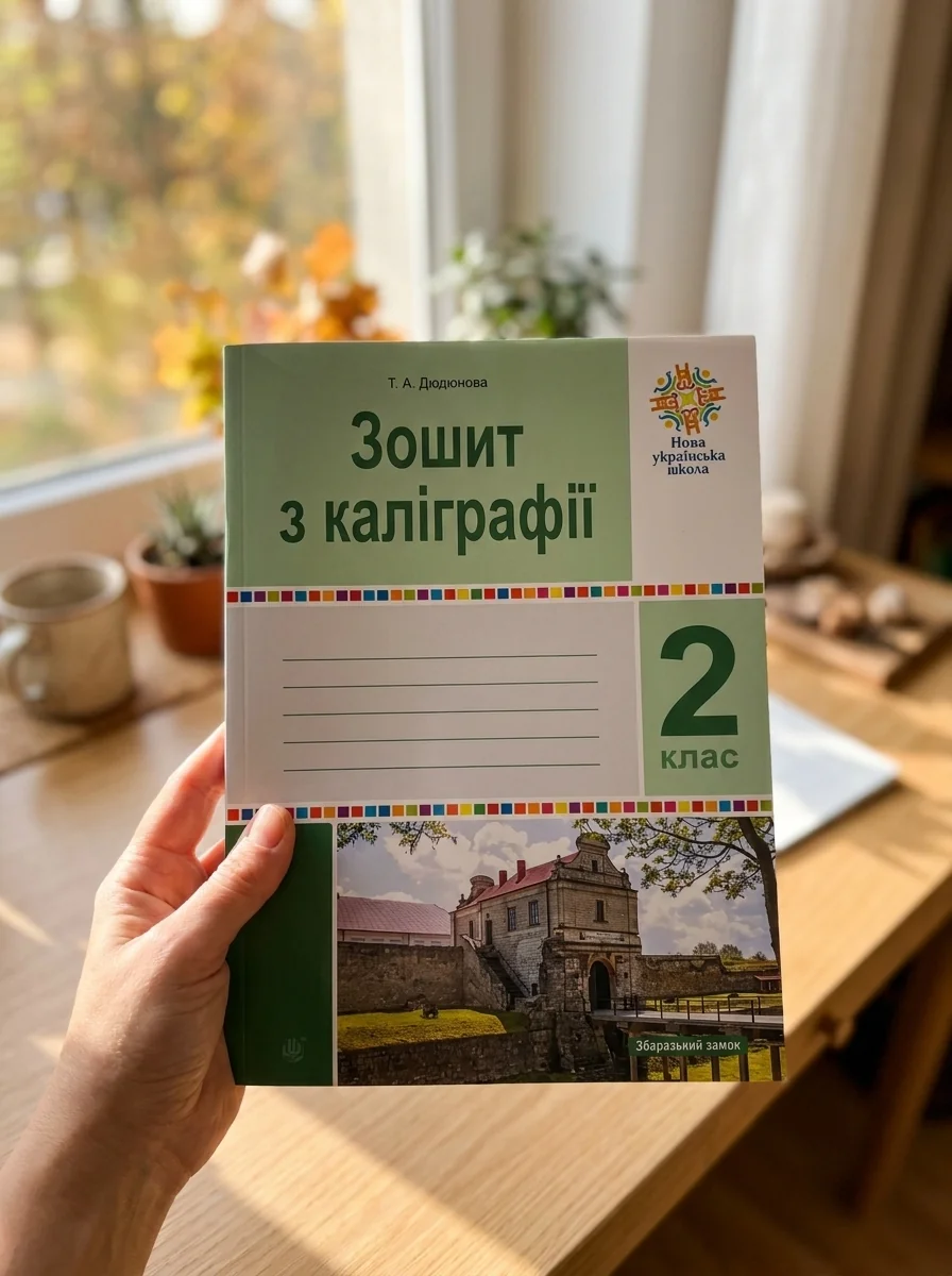 Зошит з каліграфії. 2 клас