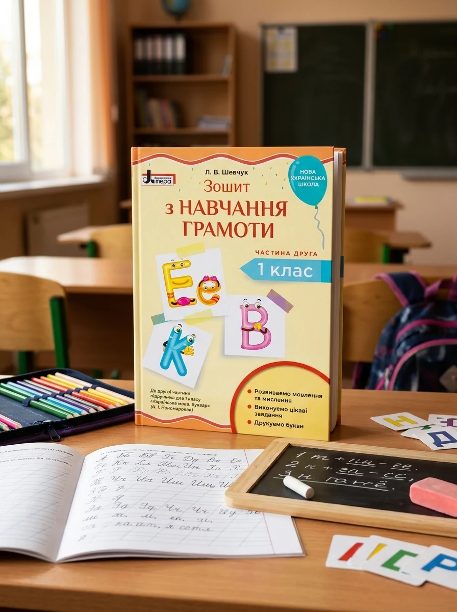 Зошит з навчання грамоти. 1 клас. Частина 2 — Вивчення мов