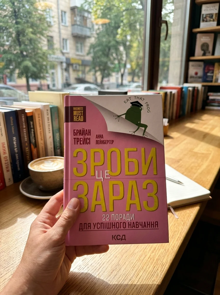 Зроби це зараз! 22 поради для успішного навчання — Трейсі Б., обкладинка
