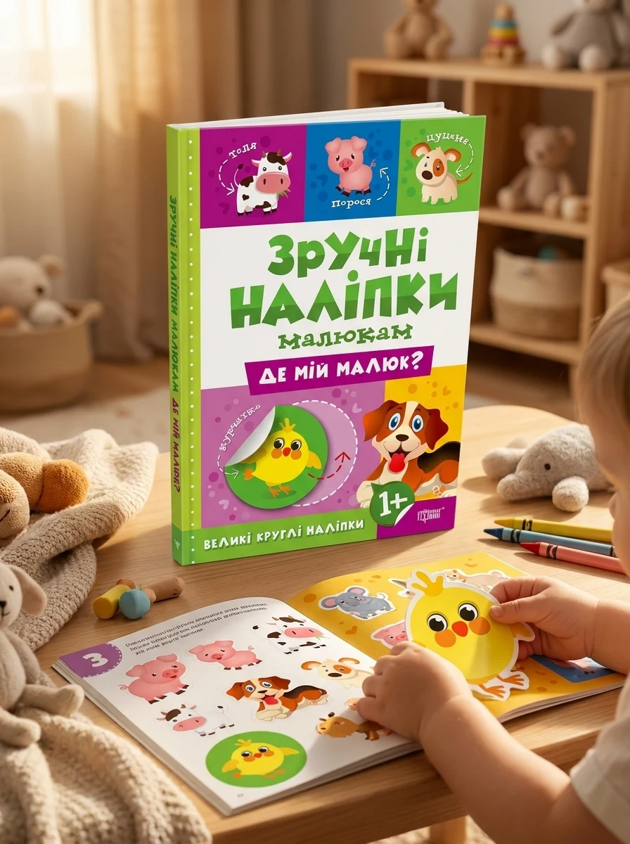 Зручні наліпки малюкам. Де мій малюк? — фото 2