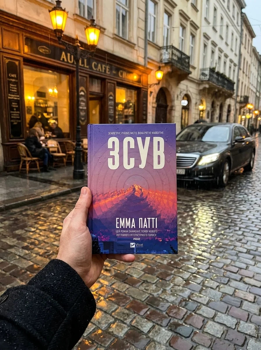 Зсув — Емма Патті, обкладинка