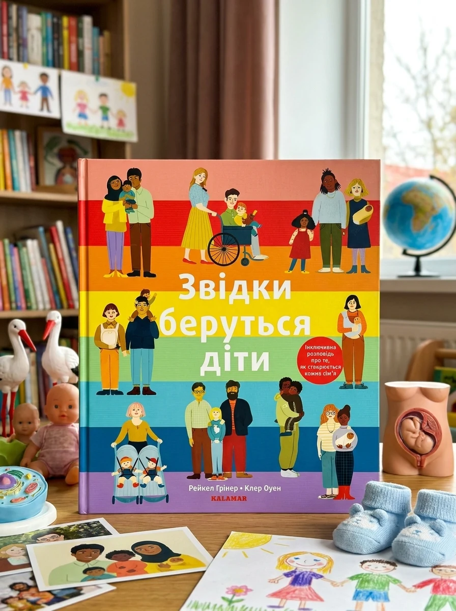 Звідки беруться діти — Дитяча література