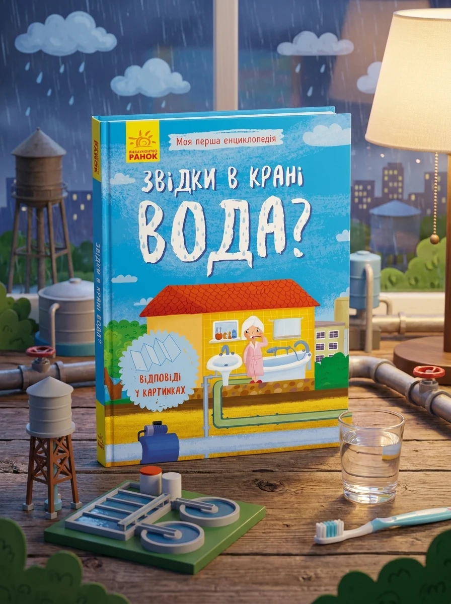 Звідки в крані вода? Моя перша енциклопедія