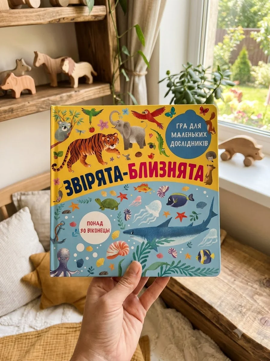 Звірята-близнята — Книги-іграшки