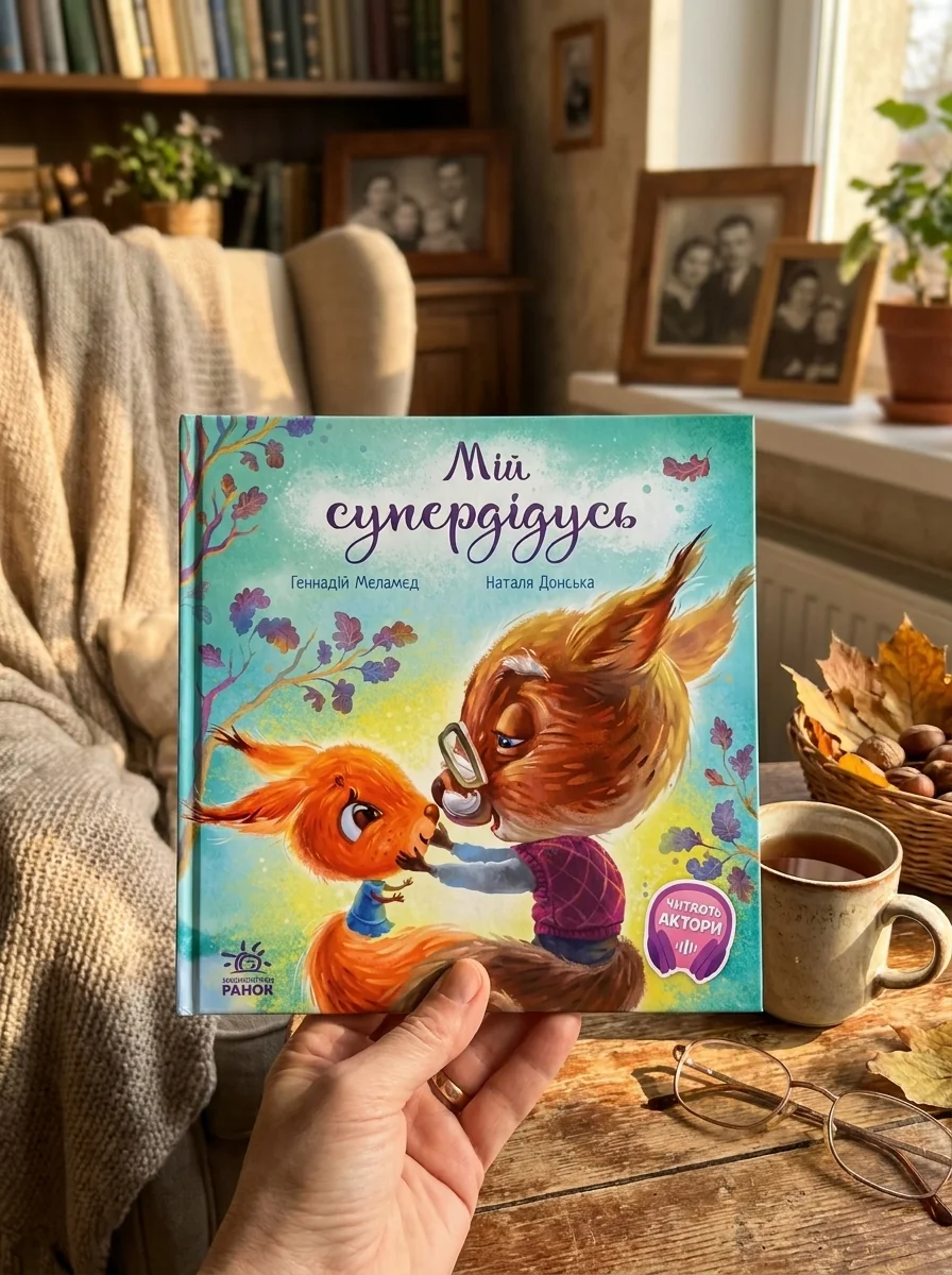 Зворушливі книжки. Мій супердідусь | купити книгу онлайн