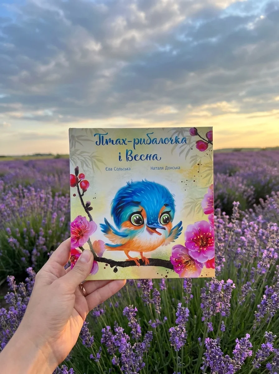 Зворушливі книжки Птах-рибалочка і Весна — Дитяча література