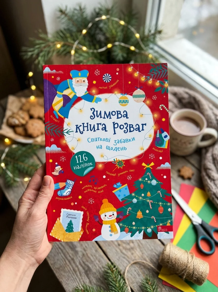 Зимова книга розваг. Святкові забавки на щодень — фото 2