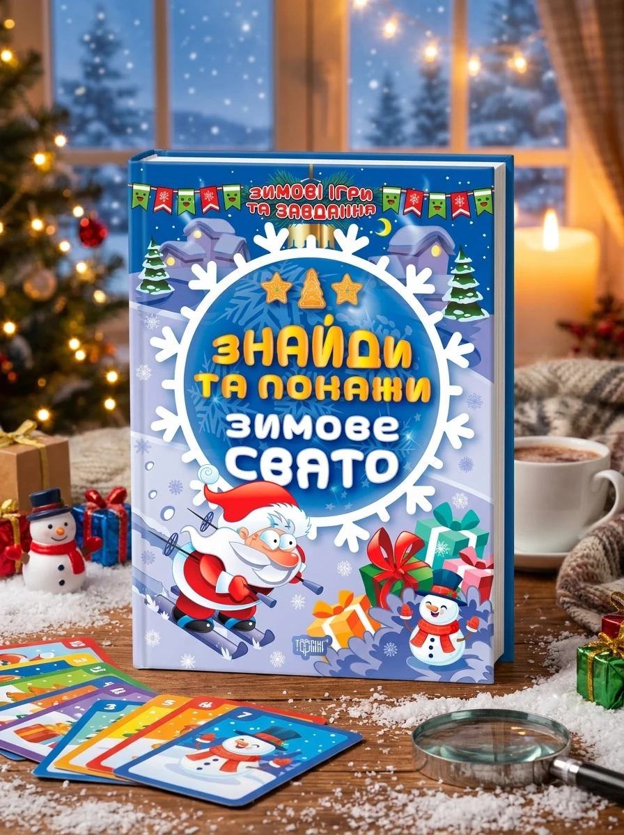 Зимові ігри та завдання. Знайди та покажи. Зимове свято — Дитяча література