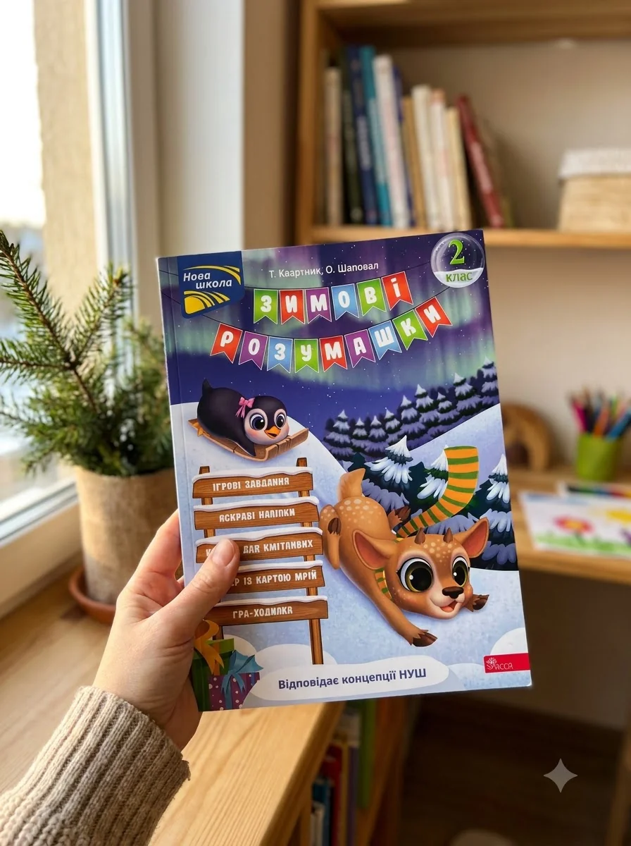 Зимові розумашки. 2 клас — Розвивальні книги