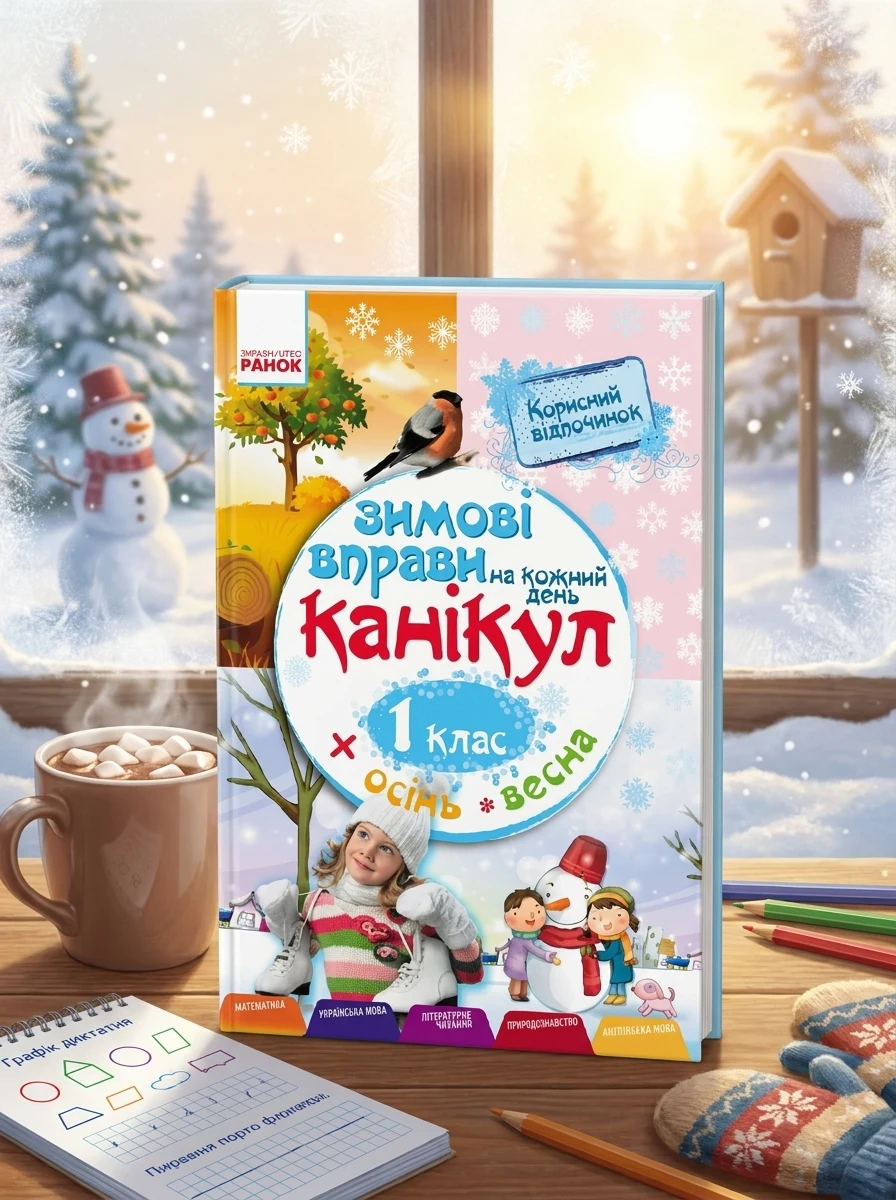 Зимові вправи на кожний день. 1 клас — Вивчення мов