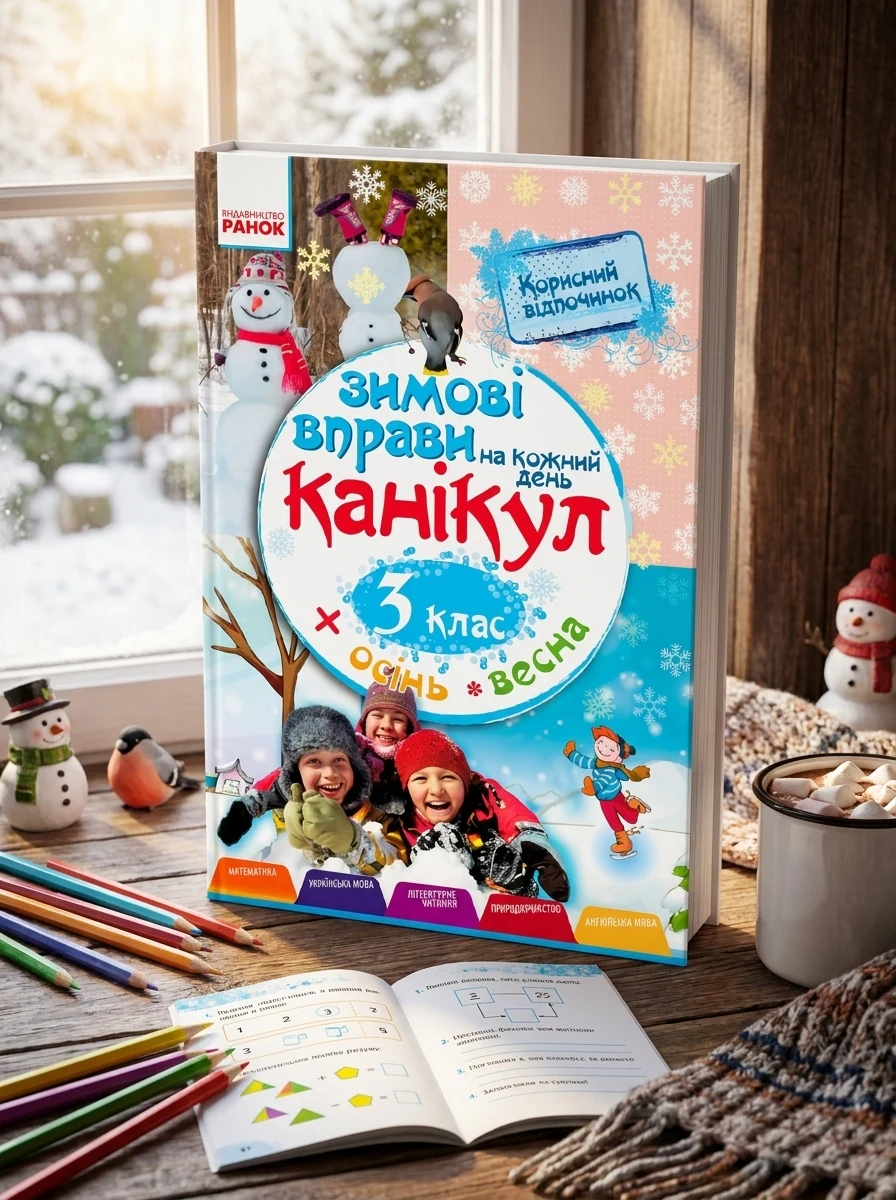 Зимові вправи на кожний день. 3 клас — Вивчення мов