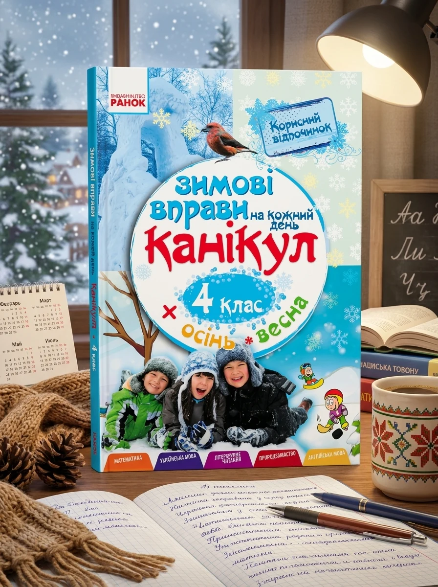 Зимові вправи на кожний день. Осінь весна. 4 клас — Вивчення мов